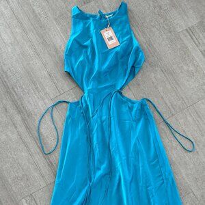 Alexis Blue Maxi Dress, New with Tags, Size S